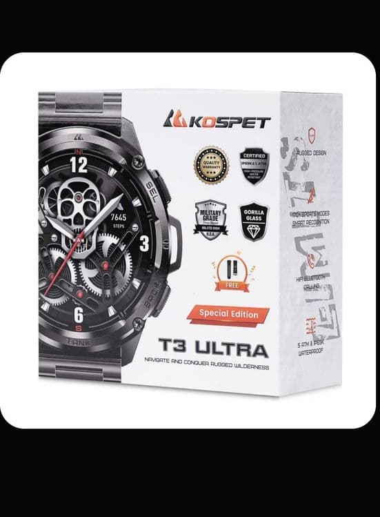 Смарт Часы KOSPET TANK T3 Ultra