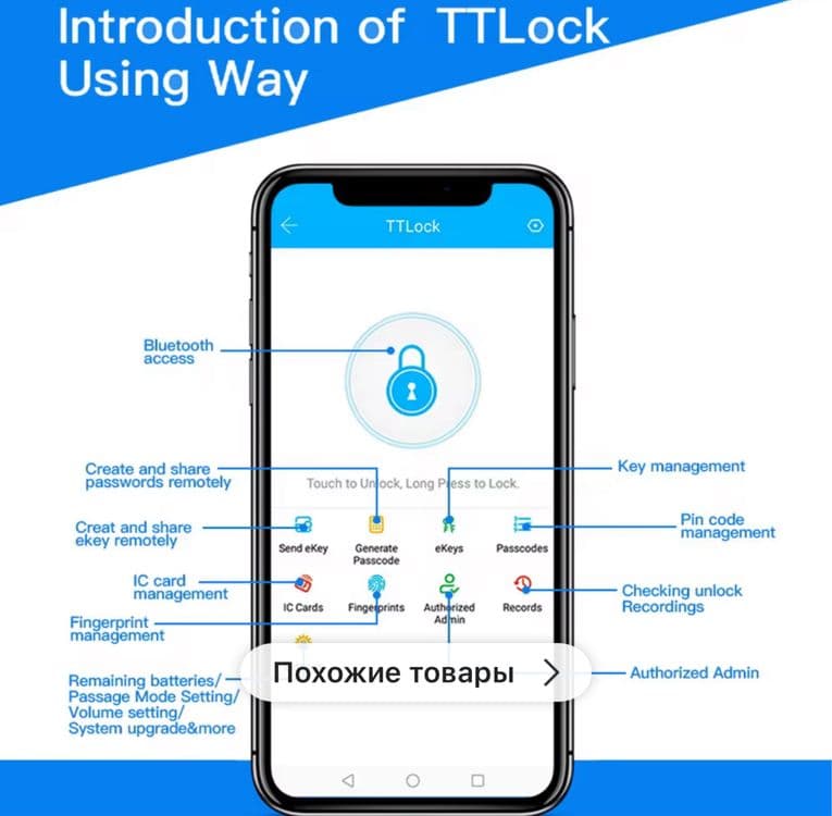 Ttlock умный замок шкафы — 2