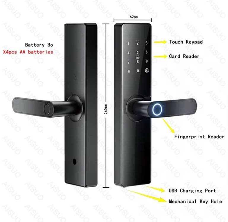 Умный замок smart lock на межкомнатные двери — 1