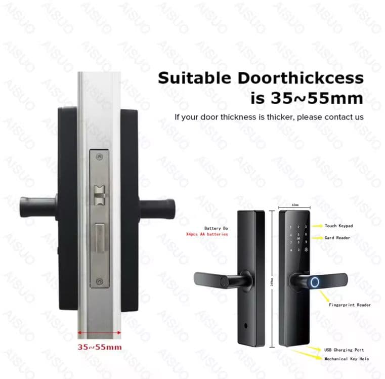 Умный замок smart lock на межкомнатные двери — 3