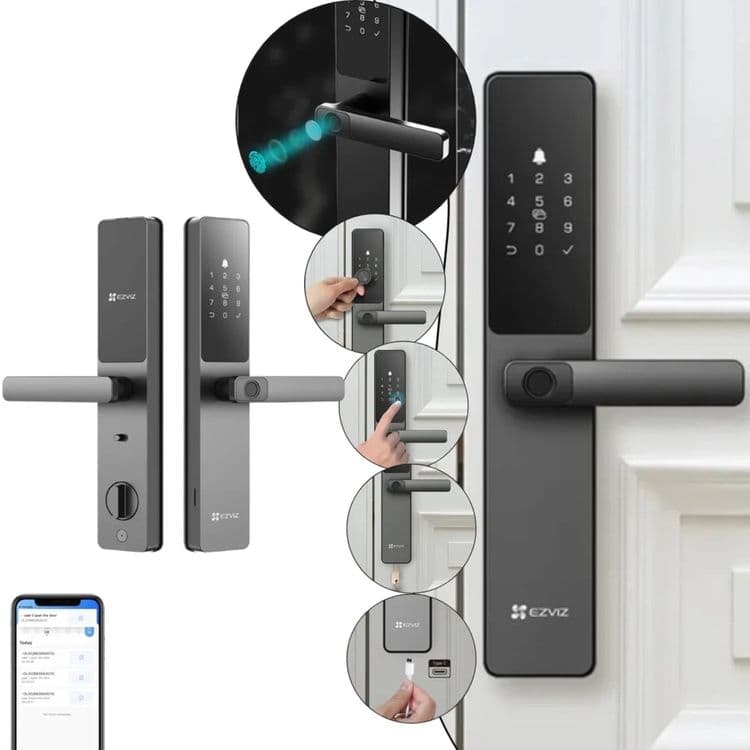Умный замок от Ezviz DL05 Продажа, установка и настройка — 2