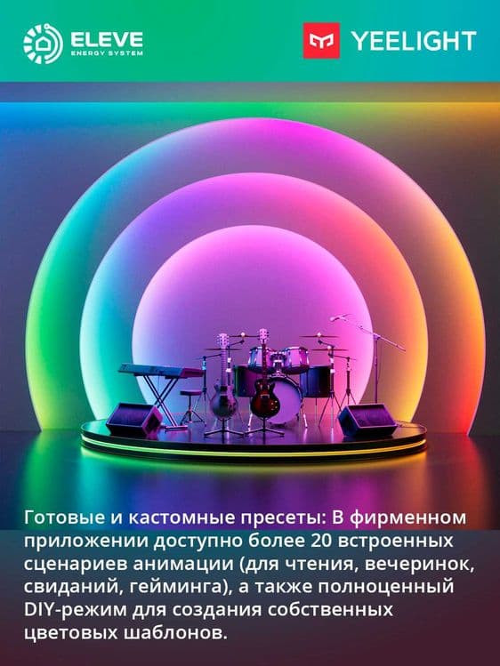 Умная светодиодная LED-лента Yeelight D1 (5 м - 10м - 20м) Matter — 5