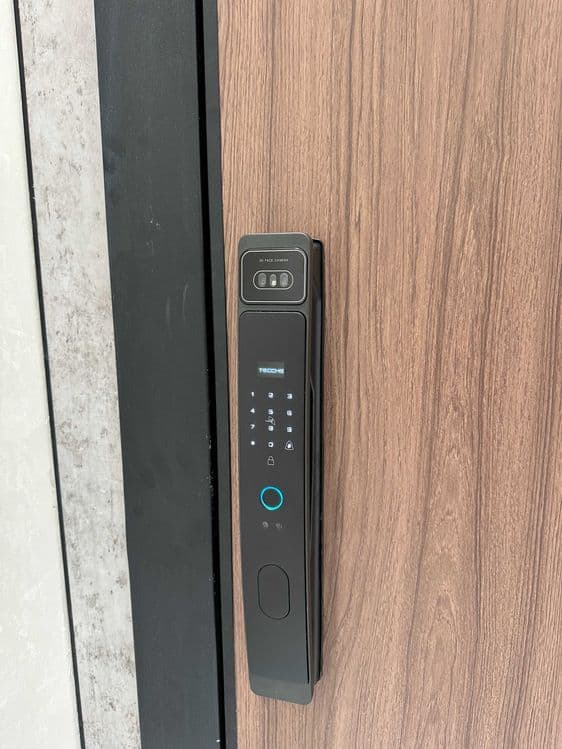 Умный замок, Замок с отпечатком пальца, Face id, Nfs Smart qulf, Wi Fi — 7