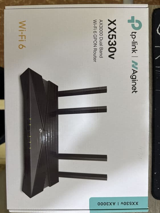 Tp-link XX530v Wifi 6 Gpon Router AX3000 Dual Band — 1