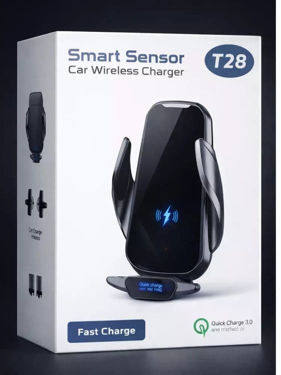 zaryadlovchi va telefon ushlagich. Telefonni avtomatik — 3