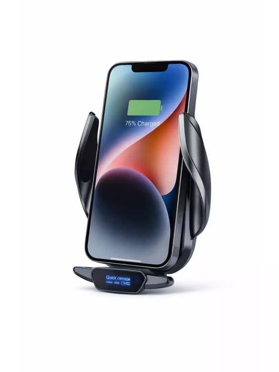 zaryadlovchi va telefon ushlagich. Telefonni avtomatik — 4
