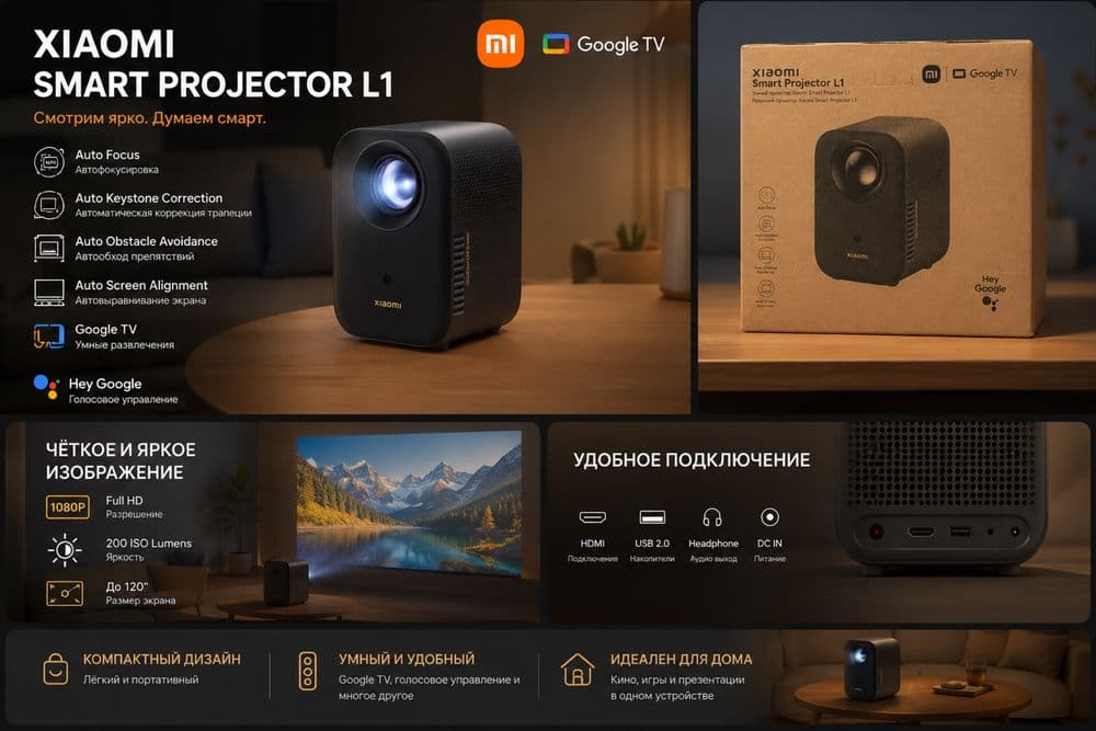 Xiaomi smart projector l1