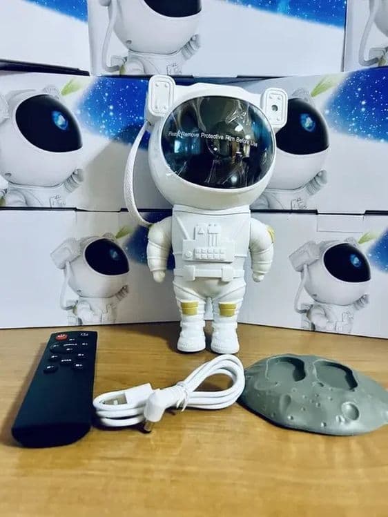 Ночник проектор Космонавт звездный галактик — 3