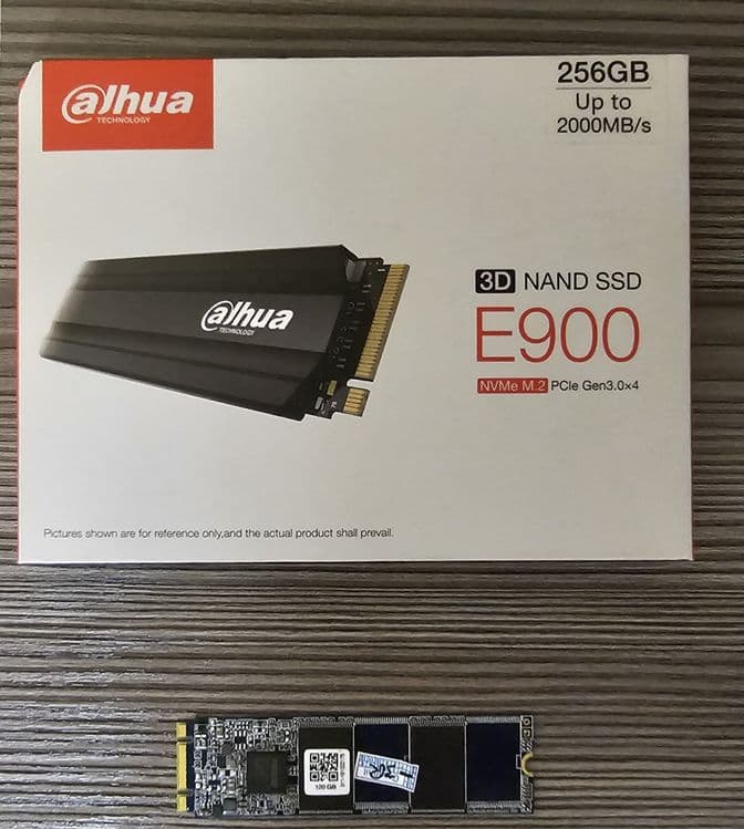 SSD 128-256 gb nvme m2