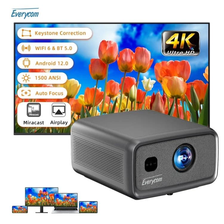 Проектор Everycom Cubelite max smart ТОП — 4