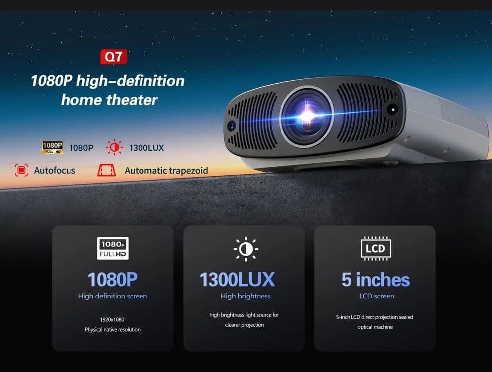 Проектор Everycom Q7 smart — 4