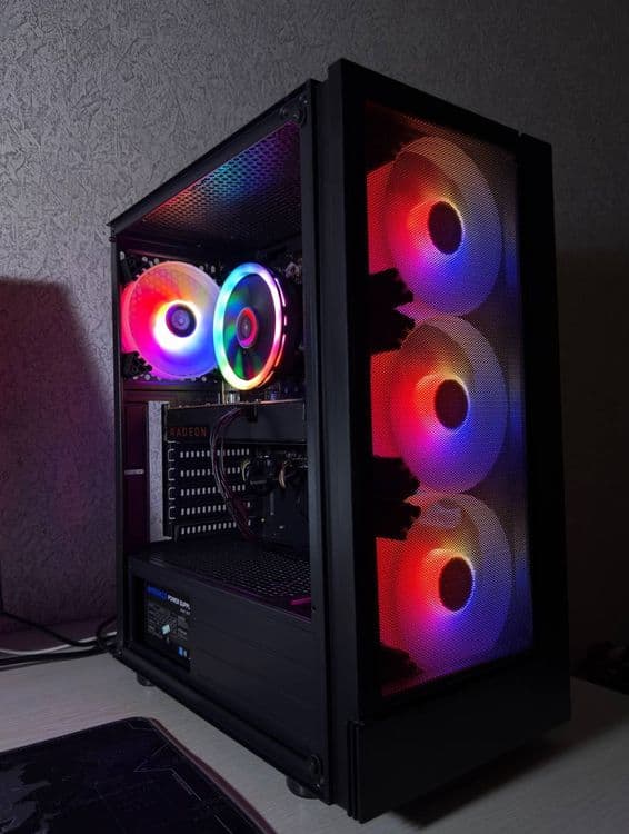 Kompyuter i3 10100f rx570