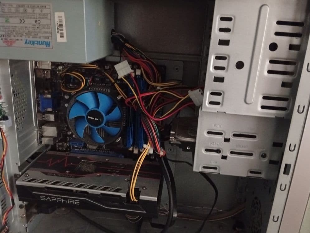 Z77 + i5 + Rx570 + 16gb + ssd 512gb — 2