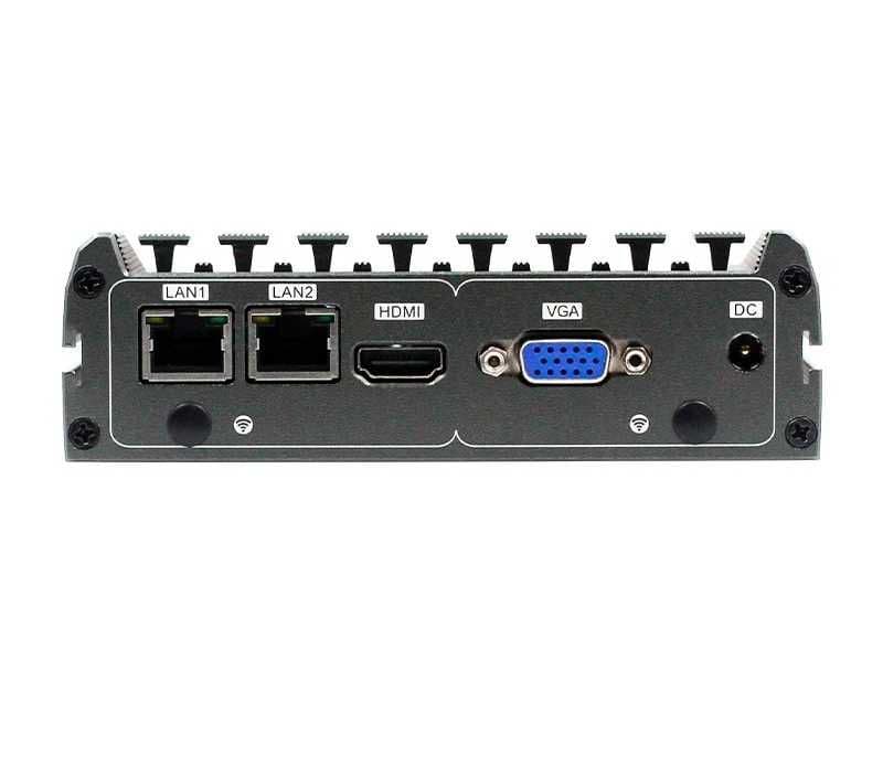 Mini PC, 2 Lan, Celeron J3455/8G RAM/64G SSD — 9
