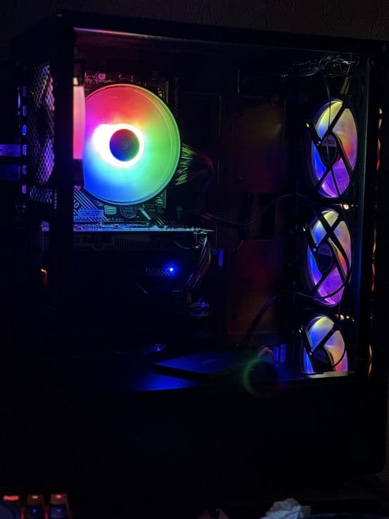 I3 10100f rx580 8gb
