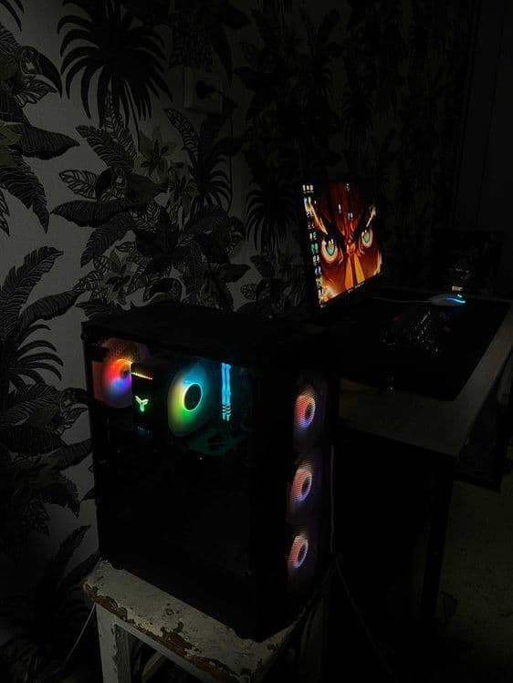 продам компьютер + монитор | rtx 5060 + i5 13 400f + asus 280 hz — 2