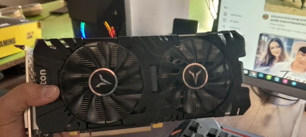 Yeston Rx 580 8gb — 2