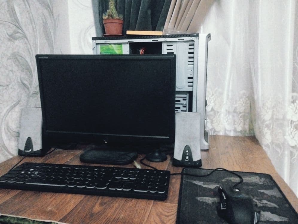 Pc (Komputer) garant +monitor +klavsh +Mishka +kalonka +micrafon — 1