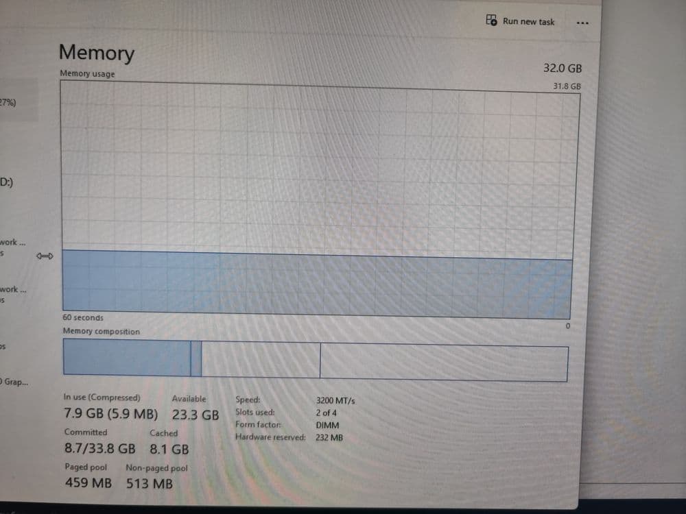 Kompyuter PC core i5-12400 ddr 32gb 24" LG — 2