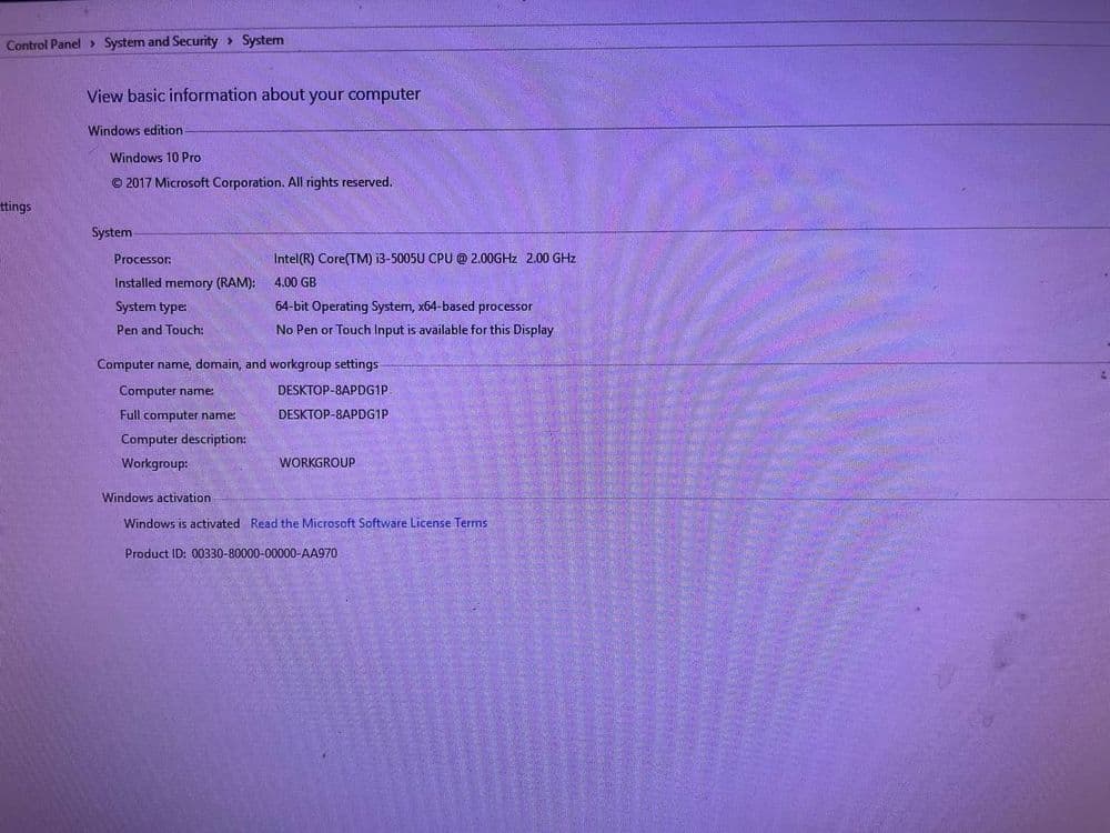 Lenovo C50-30 (monoblok) — 2