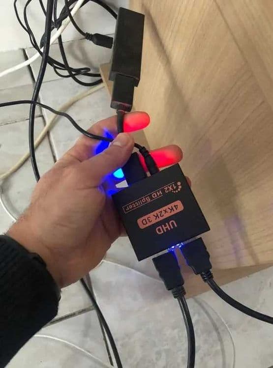 HDMI 1 to 2 Splitter 4K — 4