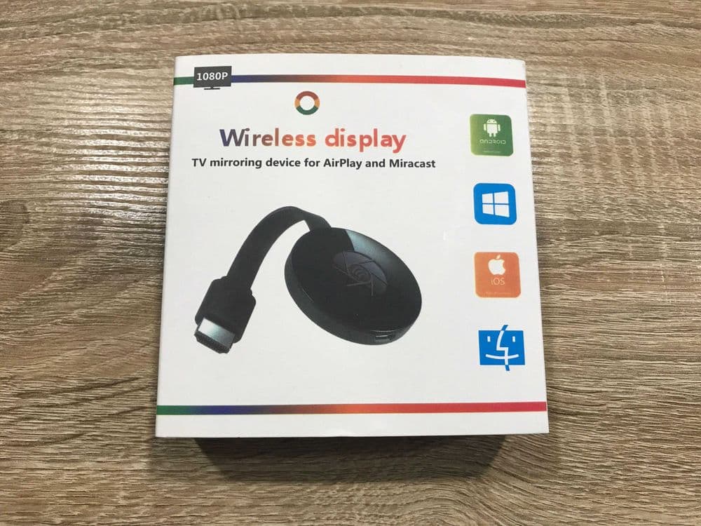 Новый hdmi wifi адаптер mirascreen anycast smart tv android ios — 3