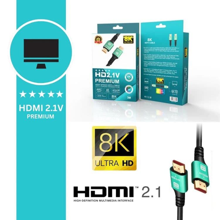 HDMI 8K 1.5м до 30м 120hz — 3