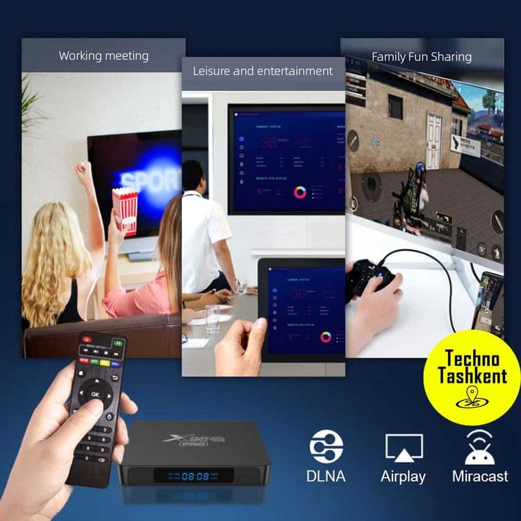 X96Q Pro  2/16gb +Proshivka Full Tv Box Smart Box (Dostavka Bor) — 6