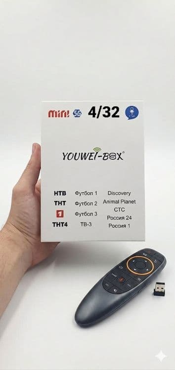 Smart TV  4/32   1000 канал TV box Smart приставка  тюнер — 8