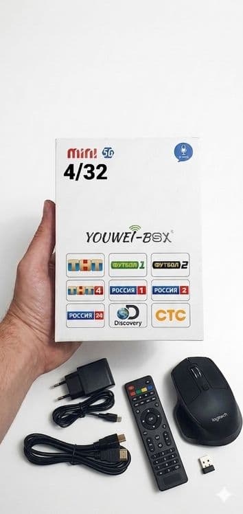 Smart TV  4/32   1000 канал TV box Smart приставка  тюнер — 11