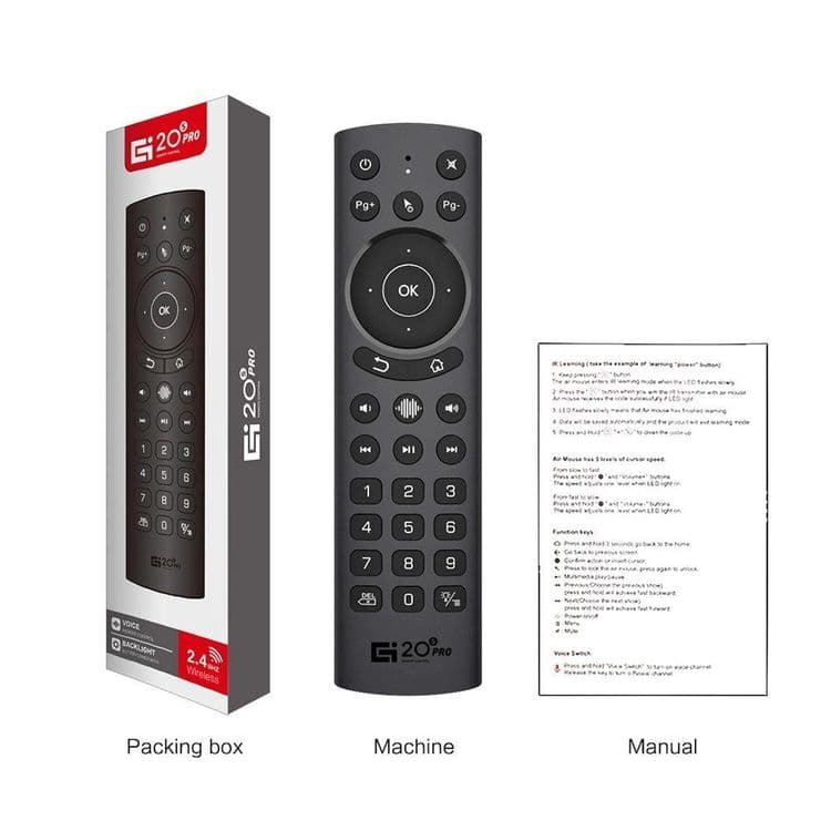 Air mouse g 20 s pro, голосовой пульт — 2
