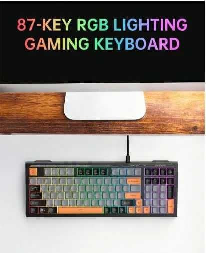 VK98 Проводная игровая клавиатура с RGB-подсветкой — 7