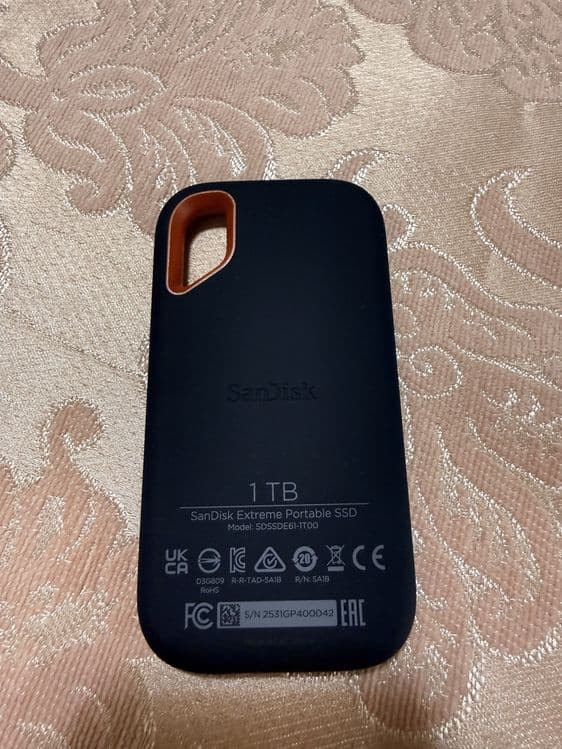 SanDisk Extreme Portable SSD 1TB - 1TB xotira — 2