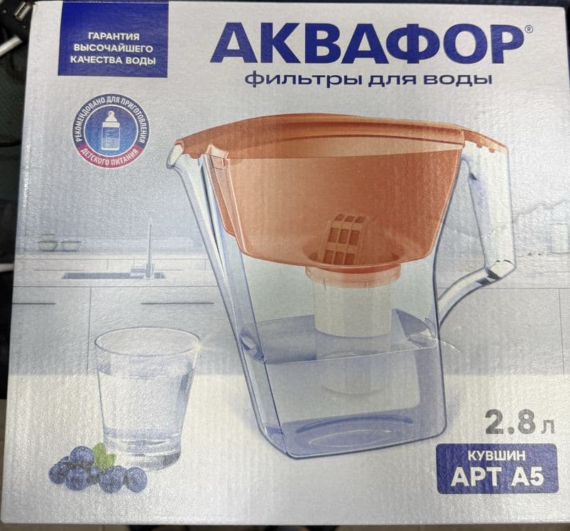 Фильтр для воды АКВАФОР (новый) запаска тоже есть отдельно продается — 1