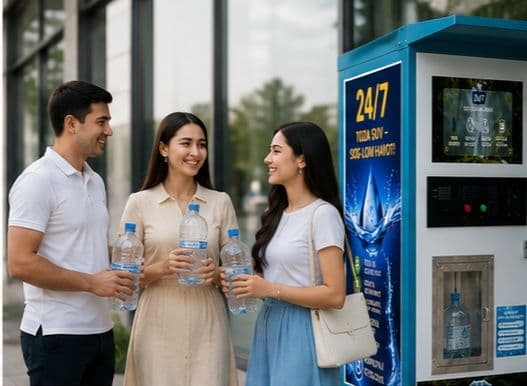 Vending Suv Aparati – 24/7 Avtomatik Toza Ichimlik Suvi Savdosi — 3