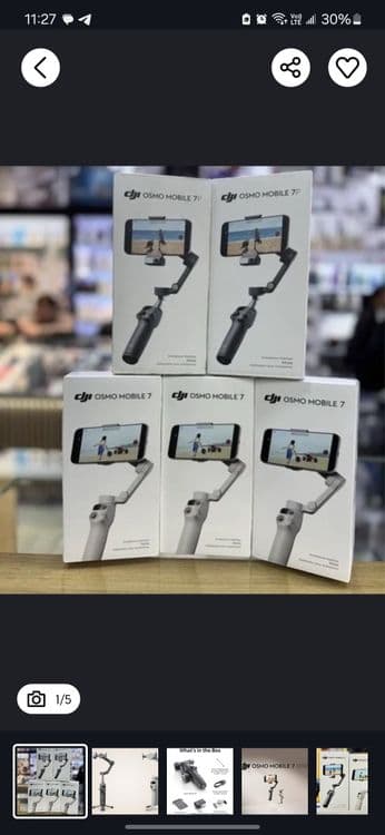 Стабилизаторы Dji Osmo 6, 7, 8 Se. Есть доставка — 4