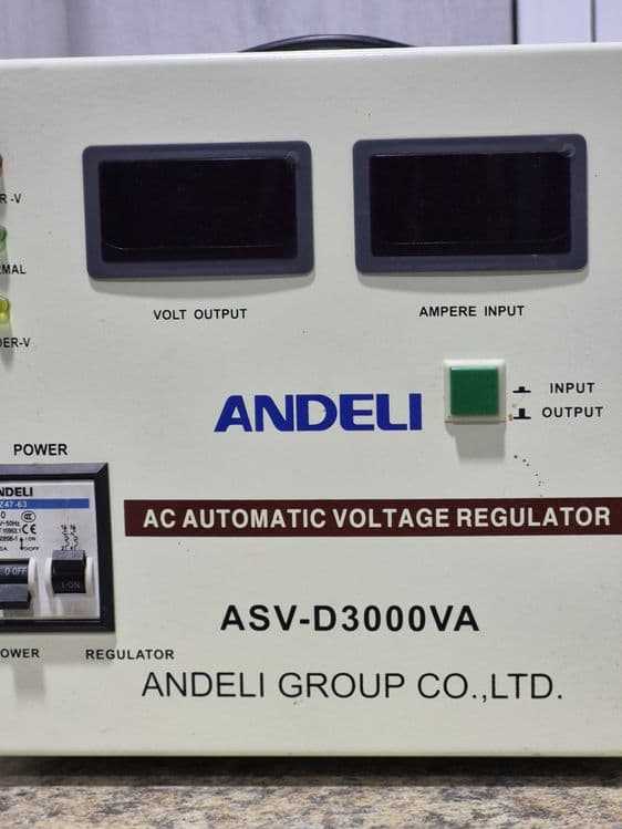 Стабилизатор напряжения Andeli ASV-D3000VA — 1
