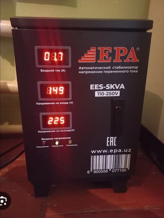 Стабилизатор напряжения Эпа (EPA), AIWA Япония (3кВА - 5кВА) — 1