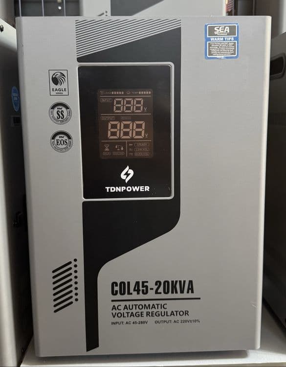 Stabilizatr/стабилизатор TDNPOWER COL45-20KVA — 2