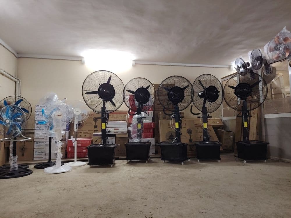 Оптом! водяной вентилятор 65 75 размер Suvli ventilator Emerald 24 7 — 5