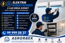 Кондиционер орнатиш ремонт и чиска Электрик ишлари 220в 380в шит териш