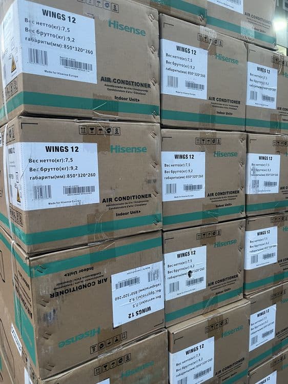 Кондиционер Hisense 12 wings Инвентор бесплатна даставка скидка+достав — 5