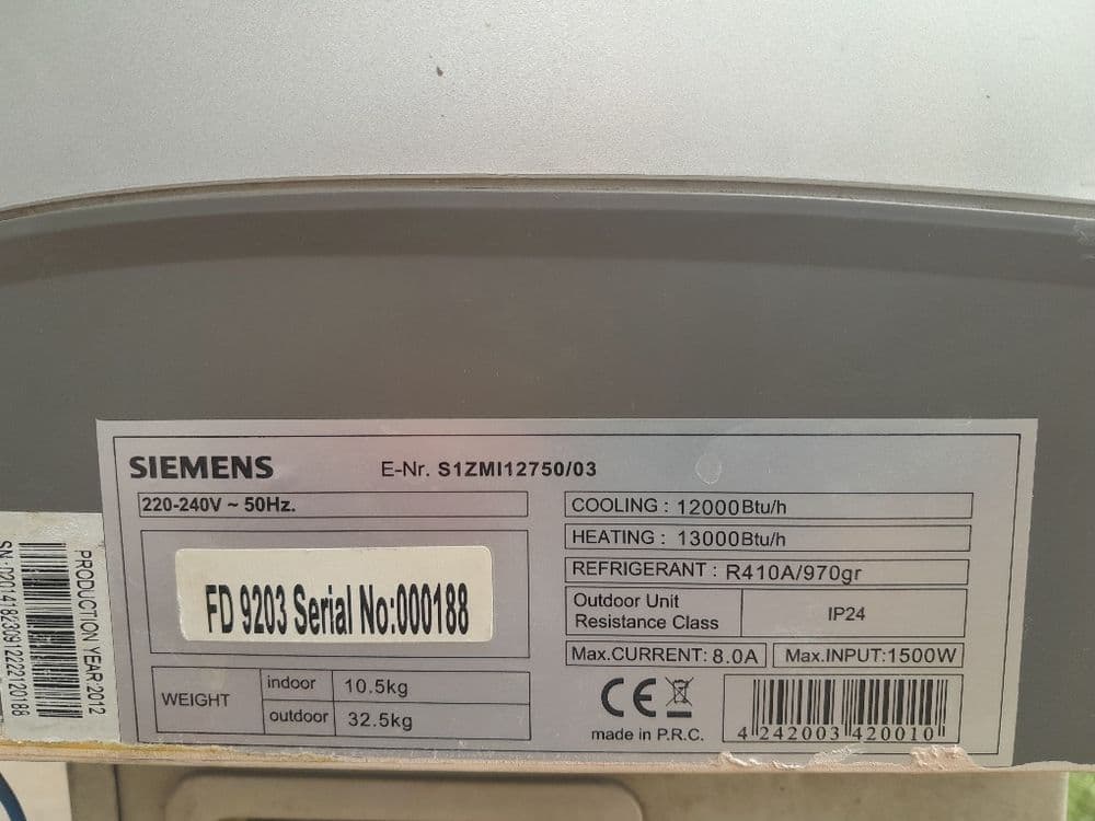 Продается кондицеонер SIEMENS-12 й — 6