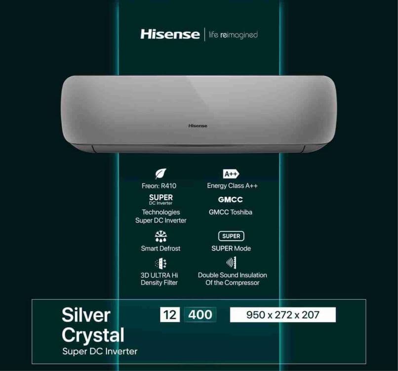 Hisense On Off  Smart DC Inverter все модели есть — 4