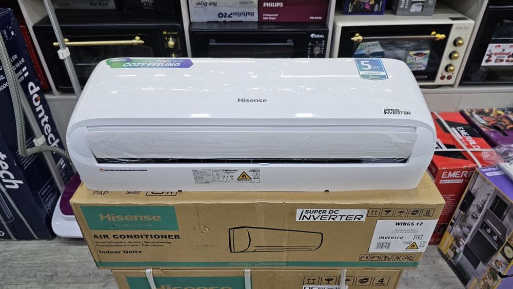 Hisense 12 Inverter Бесплатная Доставка Оригинал Гарантия — 2