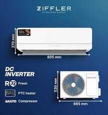Настенный кондиционер Ziffler  12 в Ташкенте купить узнать цены — 4