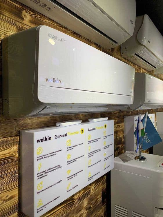 Кондиционер Welkin / Konditsioner Welkin Ataman 9 000 Btu Inverter — 5