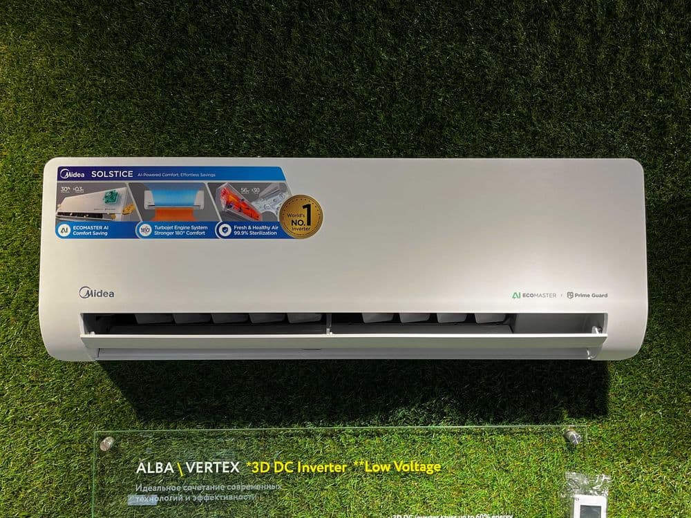 Инверторный кондиционер Midea PRO экономия до 30%,