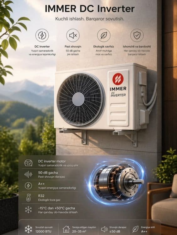 Immer 12 inverter konditsioner — 4