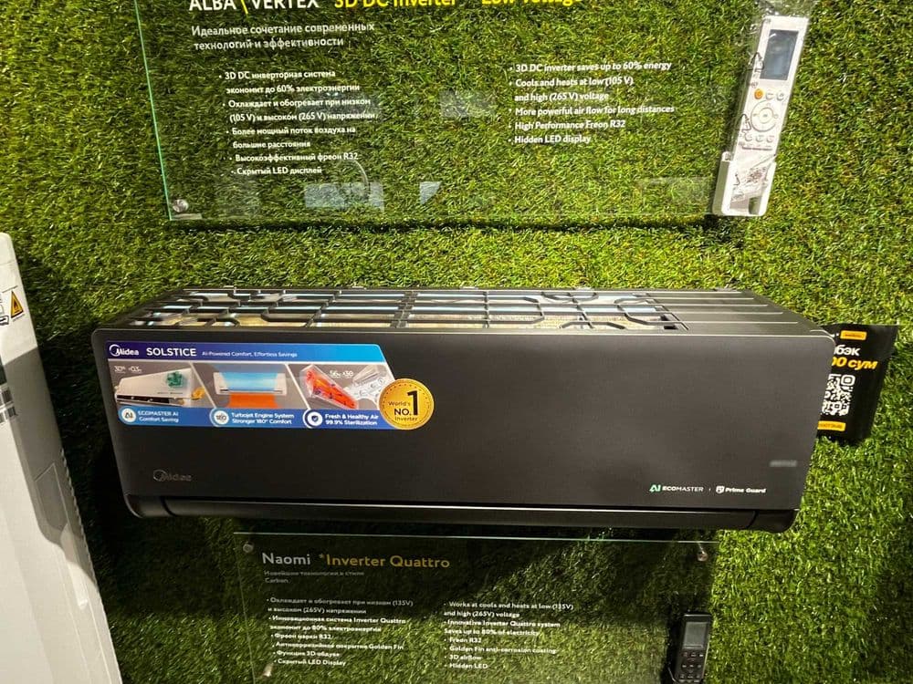 Инверторный кондиционер Midea NAOMI PRO 09 экономия до 30%, — 5